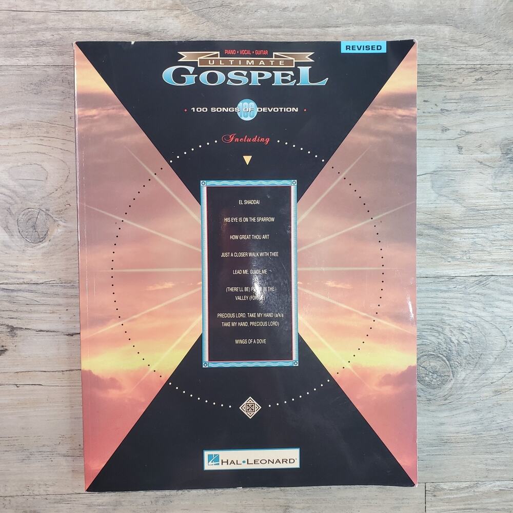 Ultimate Gospel Sheet Music 100 Songs of Devotion Piano Vocal Guitar Hal Leonard